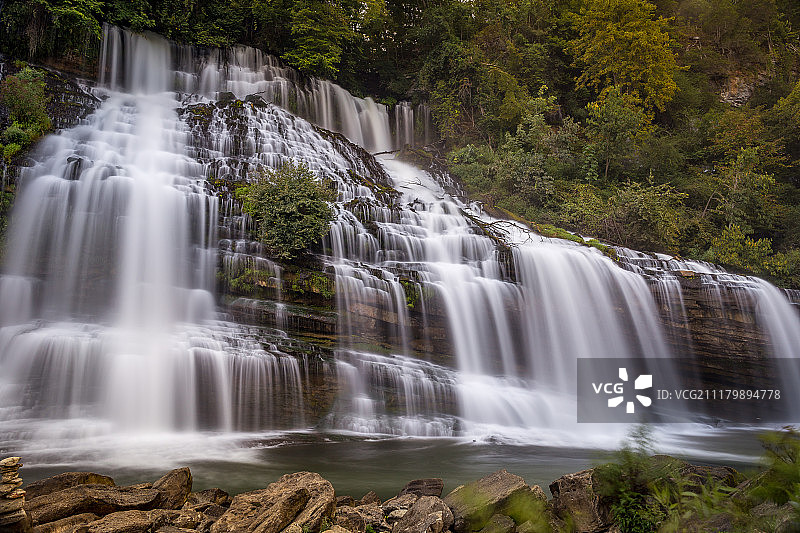 岩石岛瀑布 II图片素材