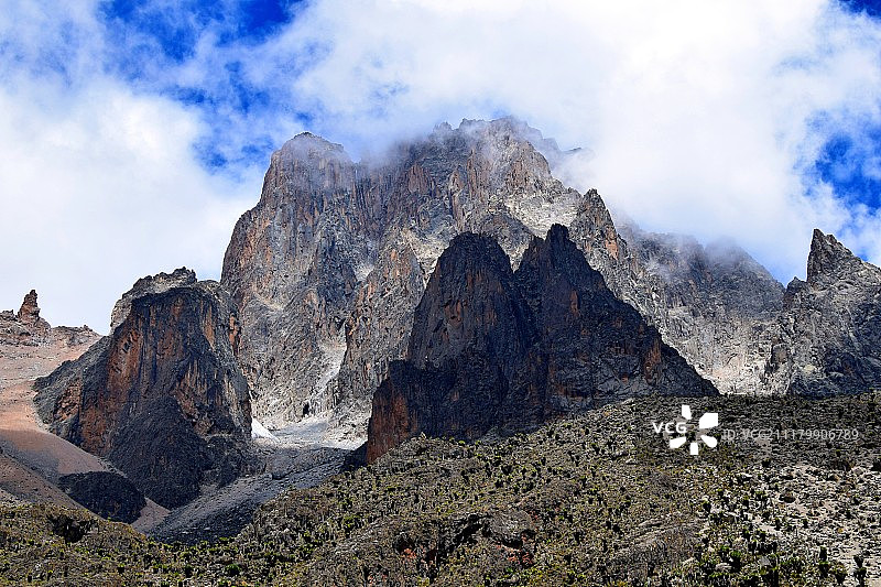 肯尼亚山图片素材