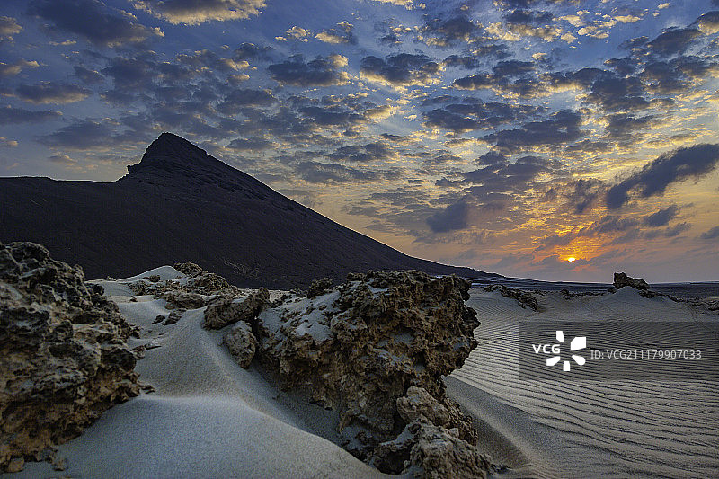 拉斯比尔日落图片素材