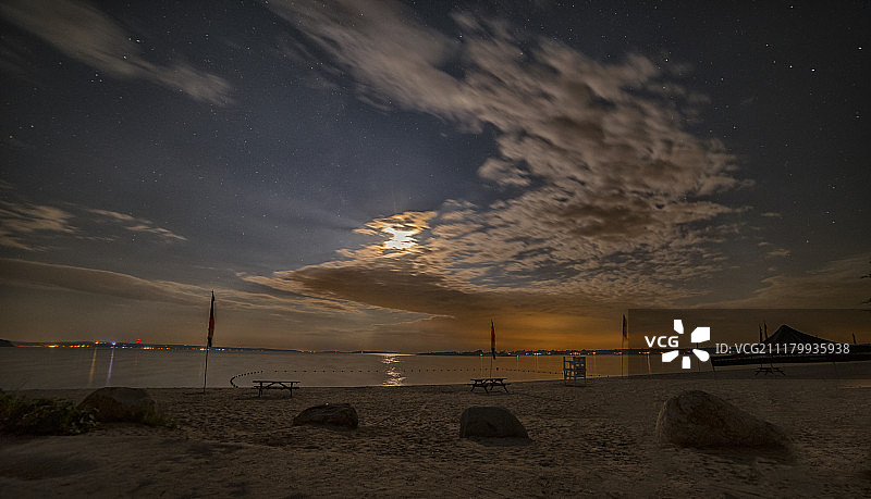 谢尔特岛之月图片素材