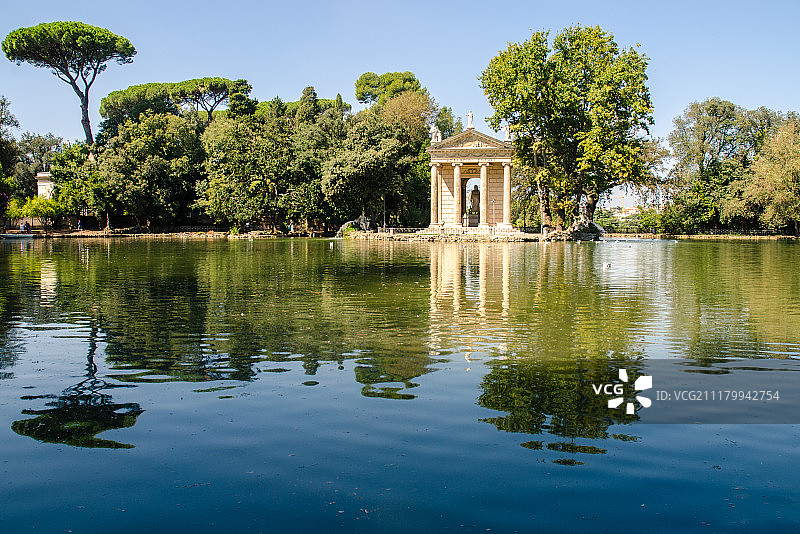 博尔盖塞别墅花园图片素材