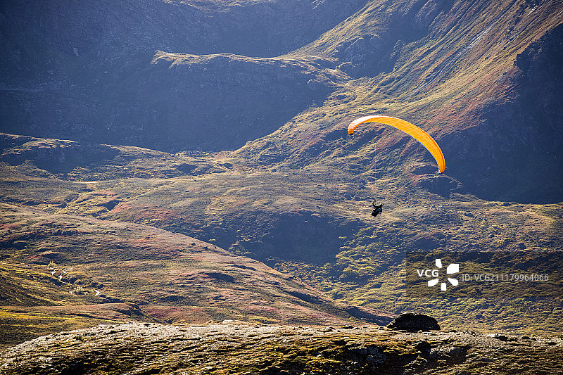 滑翔伞图片素材