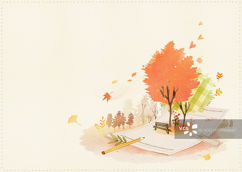 水彩插图图片素材