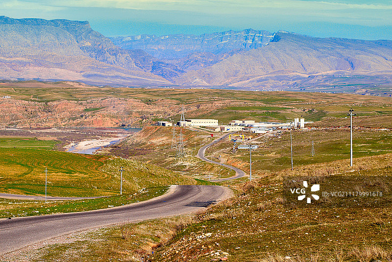 通往摩苏尔的道路图片素材
