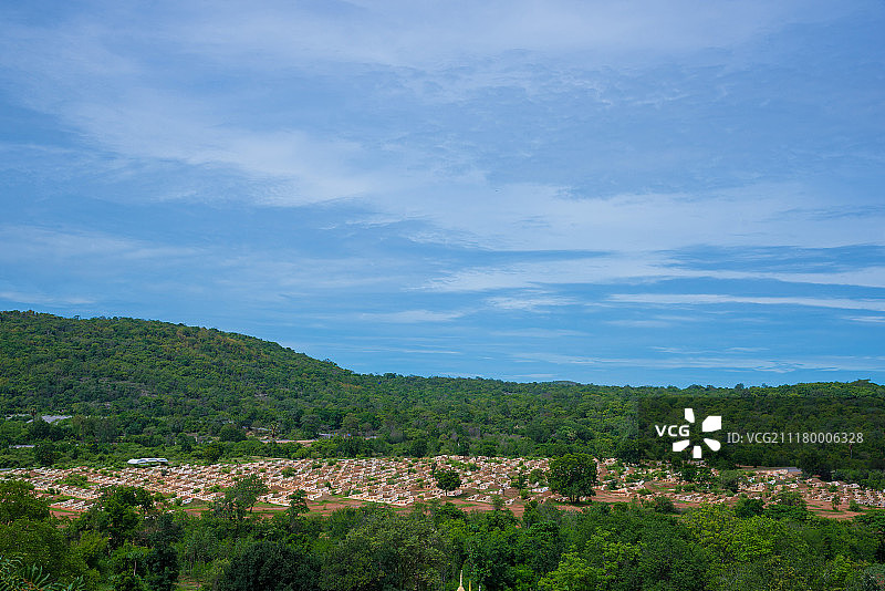 华人墓碑和墓地图片素材