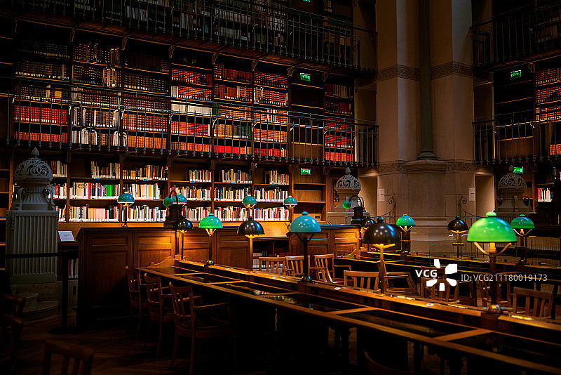 法国巴黎国家图书馆学习图片素材