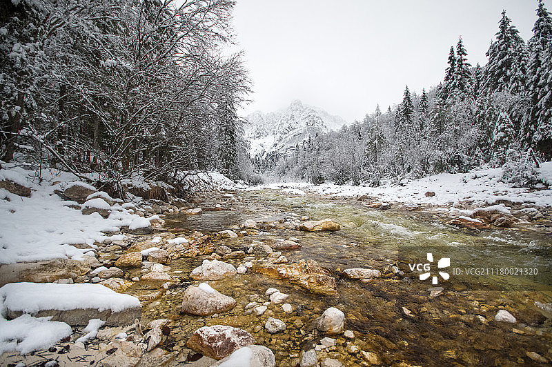 克尔尼察山谷图片素材