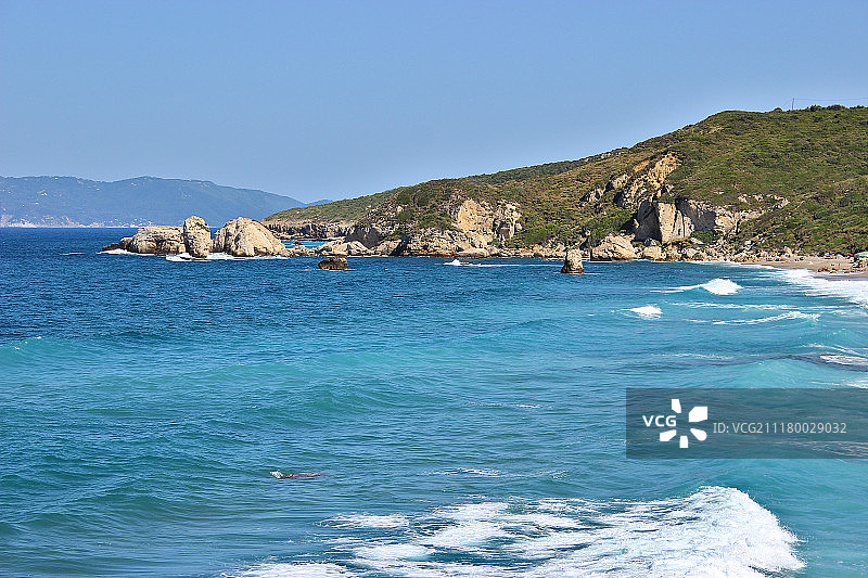 梅拉尼海滩图片素材