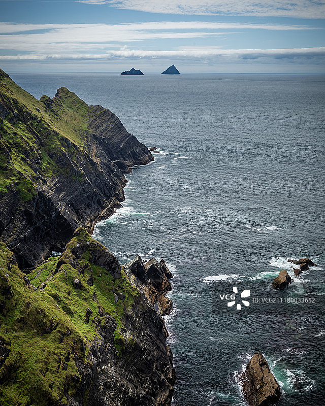 斯凯利格群岛，爱尔兰西南部图片素材