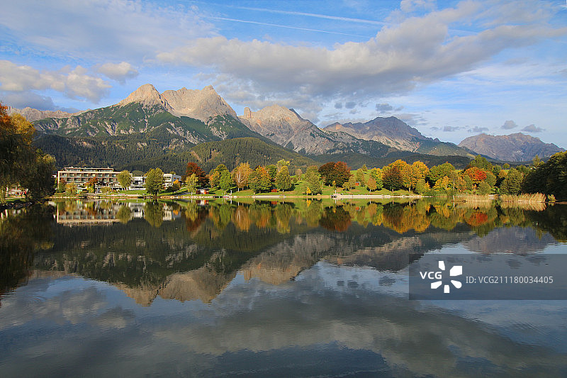 秋季全景图片素材