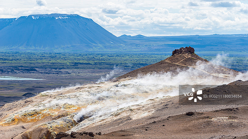 Hverir地热区图片素材