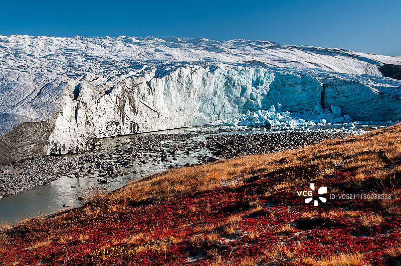 罗素冰川图片素材