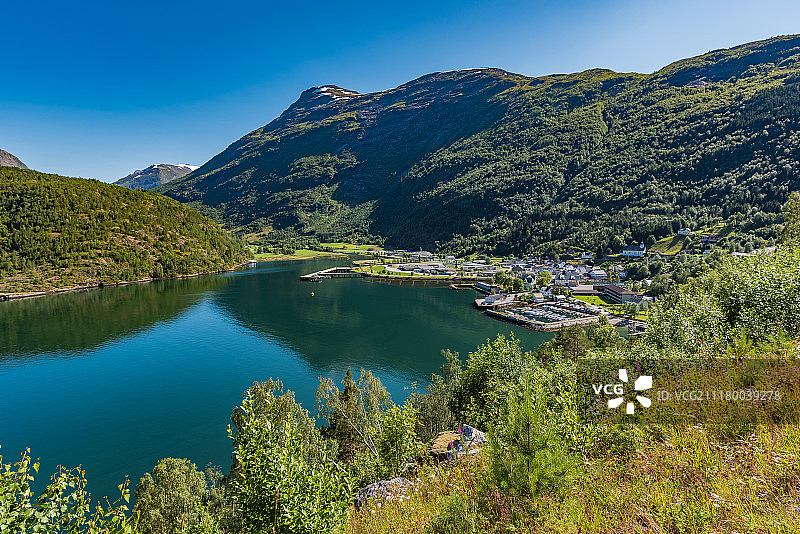 挪威海勒叙尔特图片素材