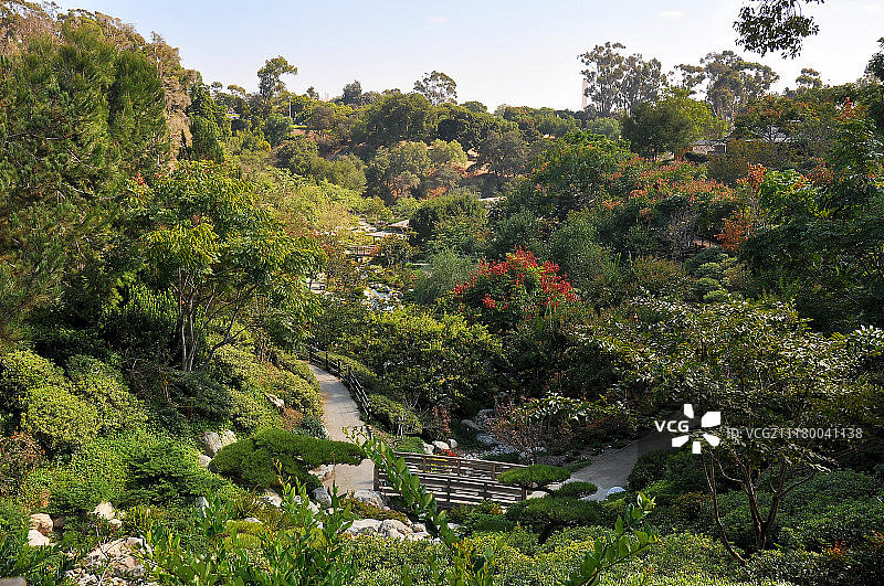 日本友谊花园图片素材