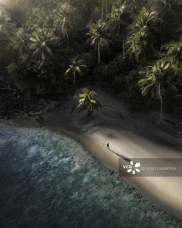 亚齐的无人机航拍图片素材