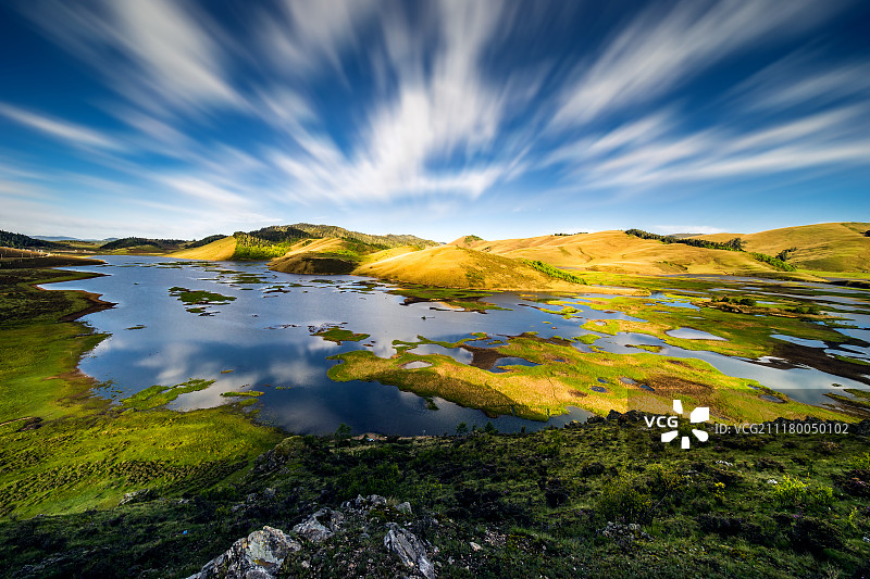 四川省木里县自然风光图片素材