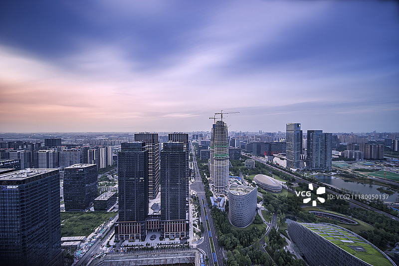 成都市高新区风光图片素材