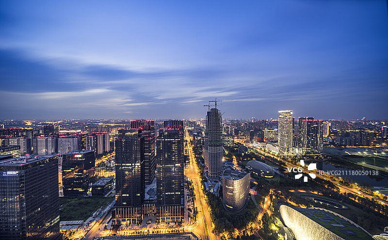 成都市高新区风光图片素材