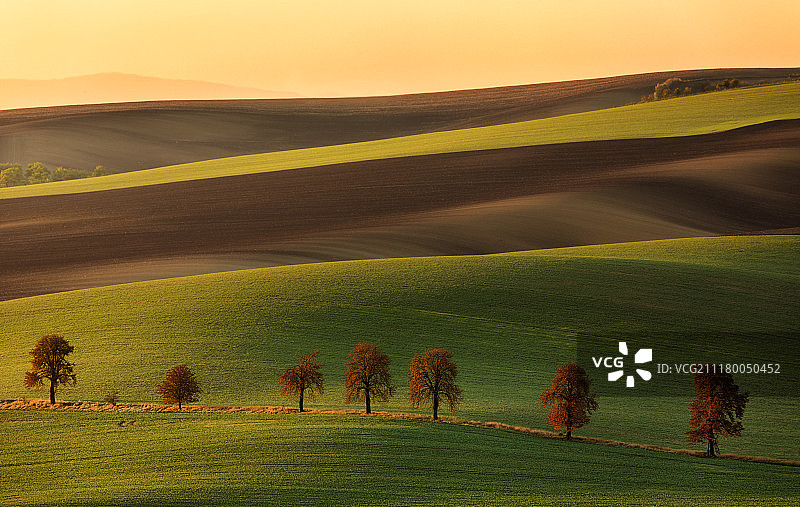 梦幻摩拉维亚的早晨图片素材