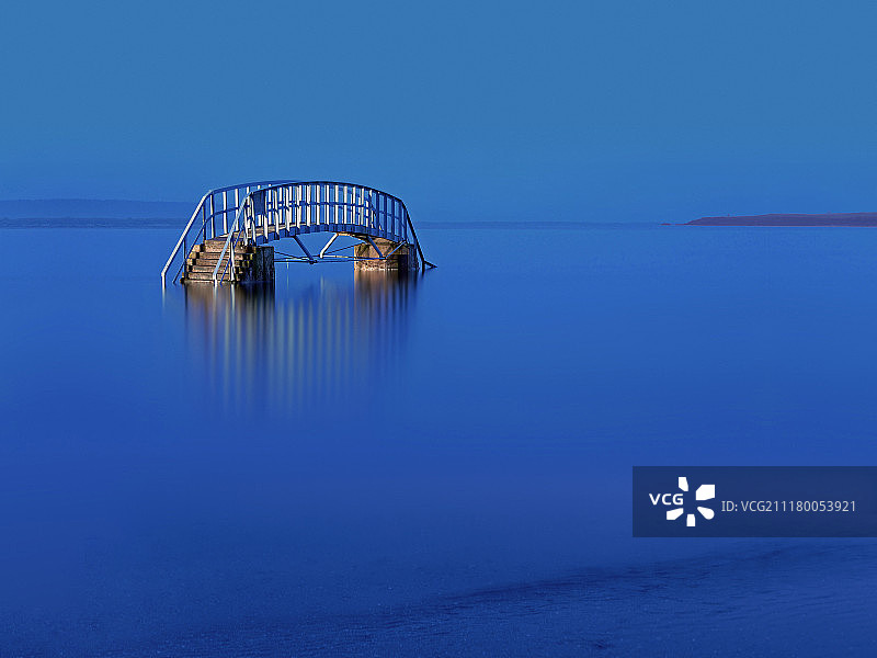 萎缩的海滩图片素材