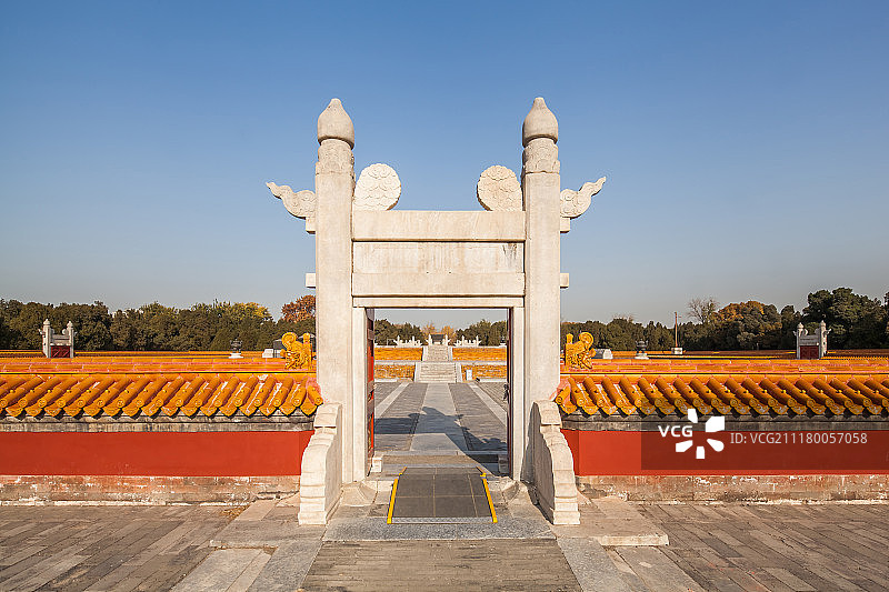 北京地坛公园图片素材