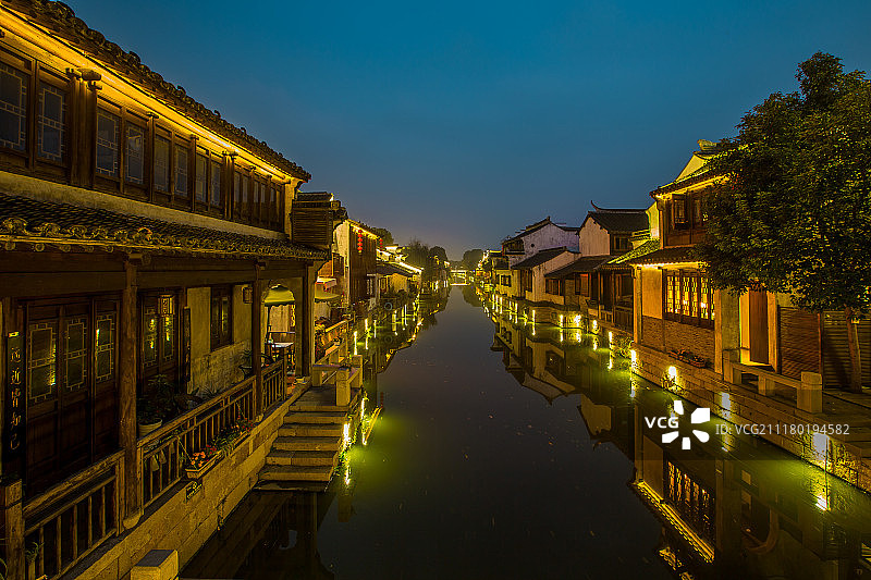 无锡荡口古镇风光图片素材