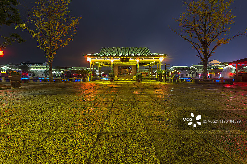 无锡荡口古镇风光图片素材