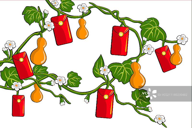 红包和葫芦图片素材