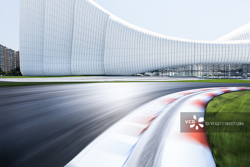 城市赛道图片素材
