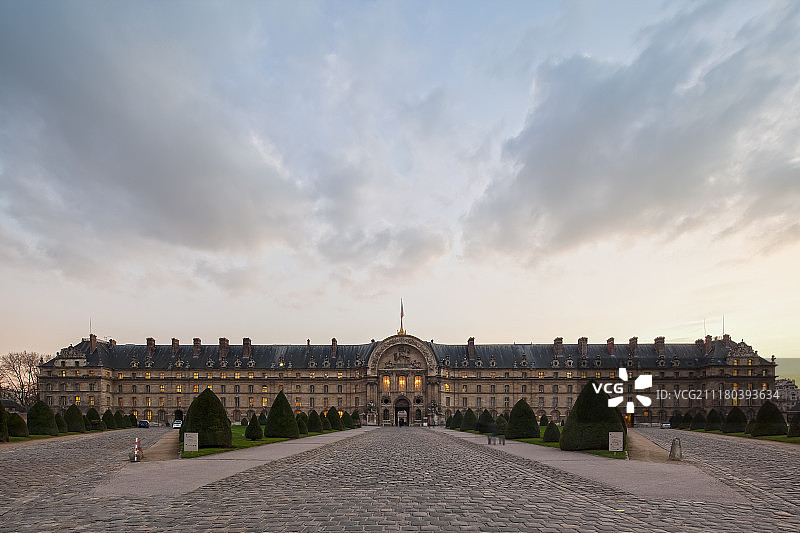 巴黎荣军院图片素材