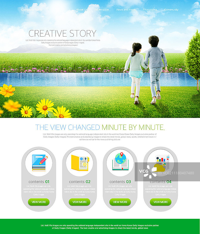 创意网页模板图片素材