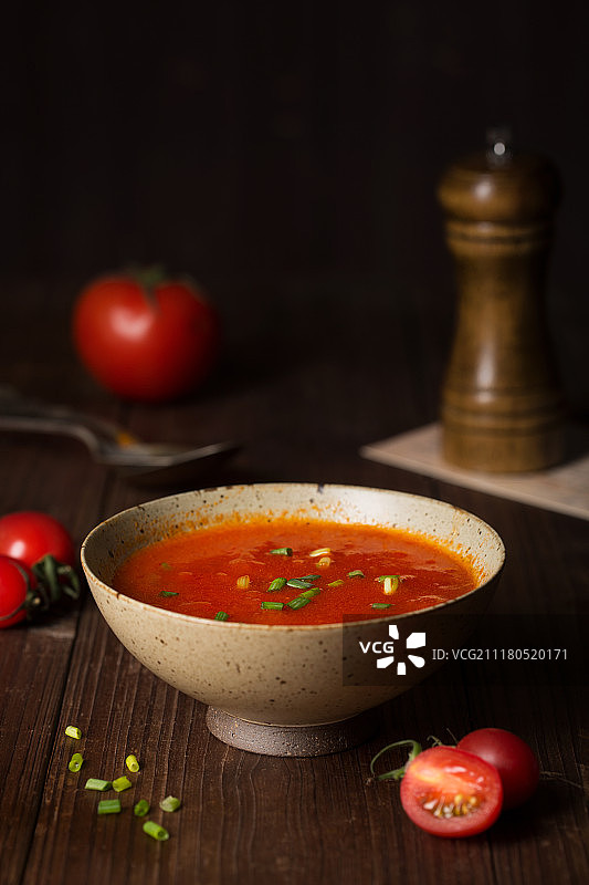 番茄汤图片素材