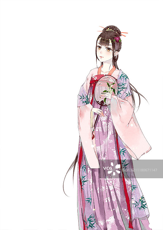 古风美女图片素材