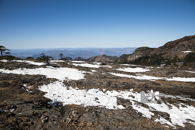 雪地高原图片素材