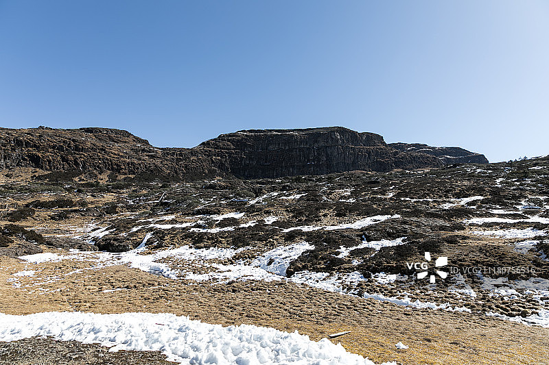 雪地高原图片素材