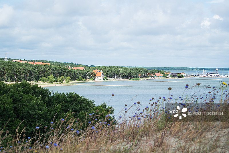 库罗尼亚沙嘴图片素材