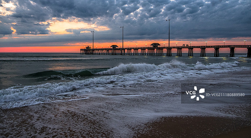 北卡罗来纳州的黎明图片素材