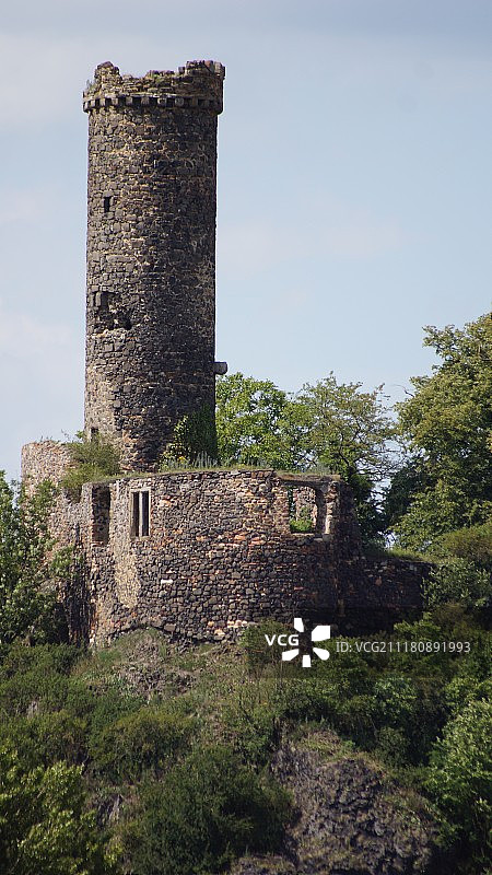 梅尔松根阿尔滕堡遗址图片素材