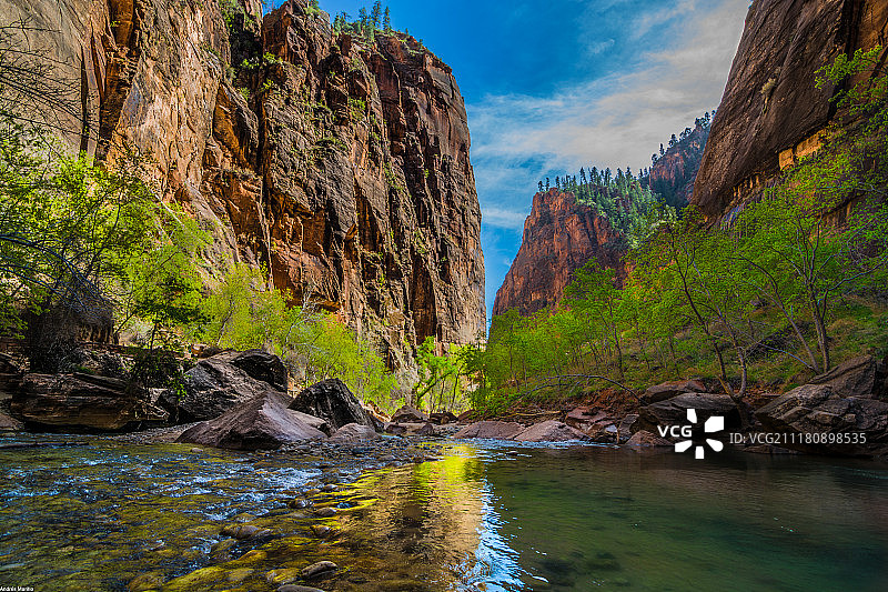 锡安峡谷图片素材