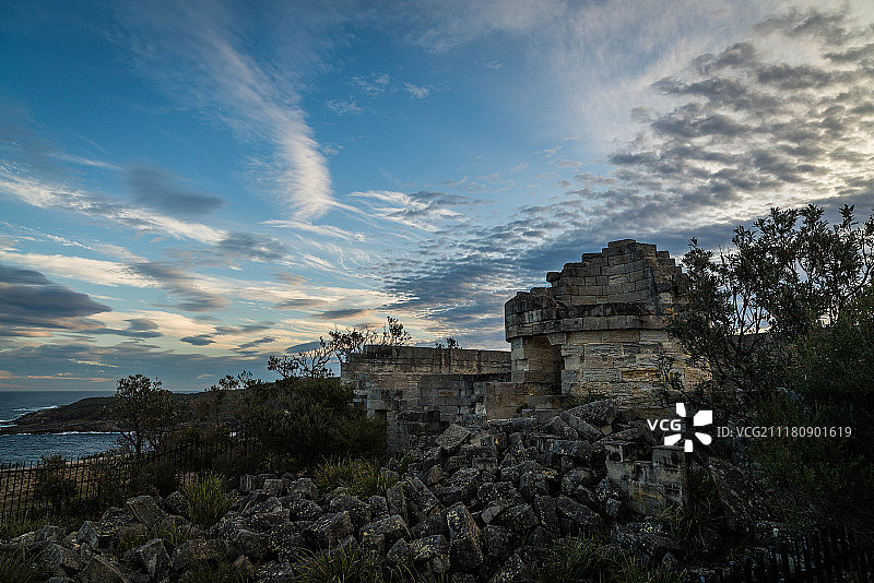 砂岩遗址图片素材