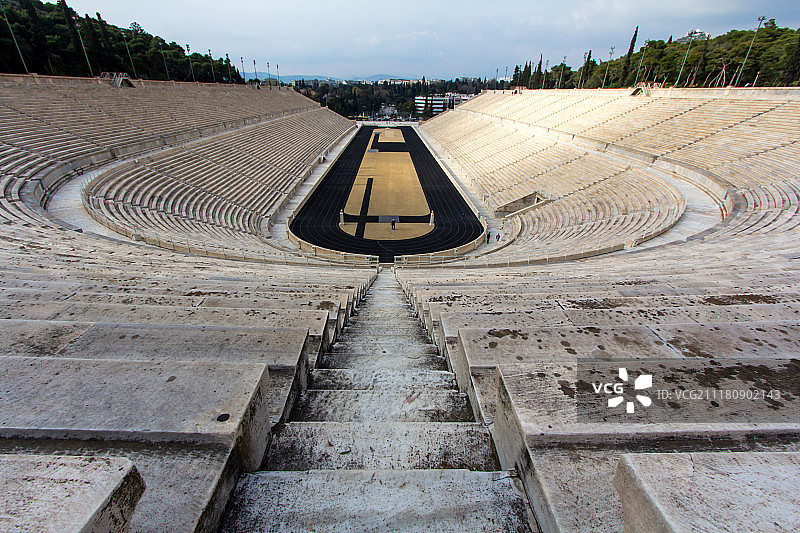 古老体育场建筑风貌图片素材
