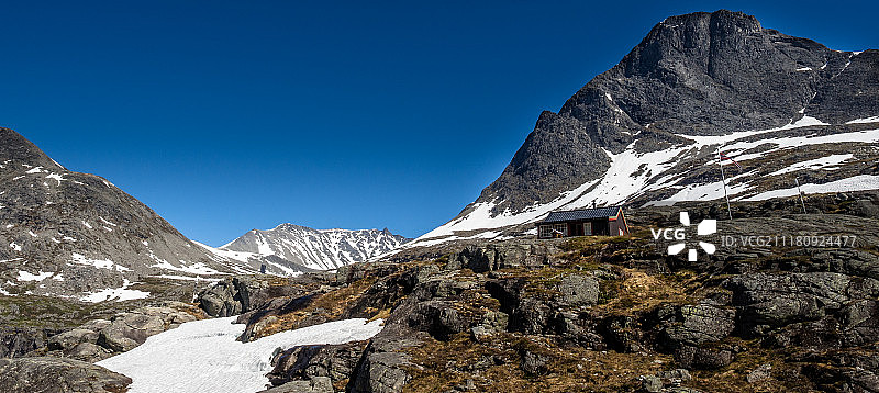 雪山景色图片素材
