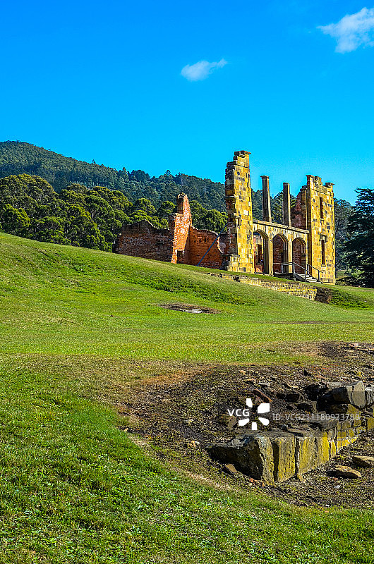 废弃的遗址图片素材