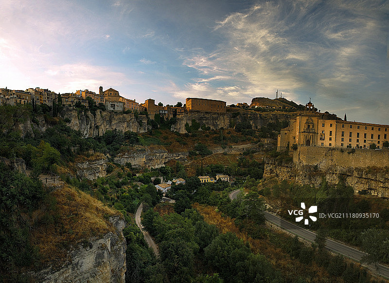 休卡尔河峡谷图片素材