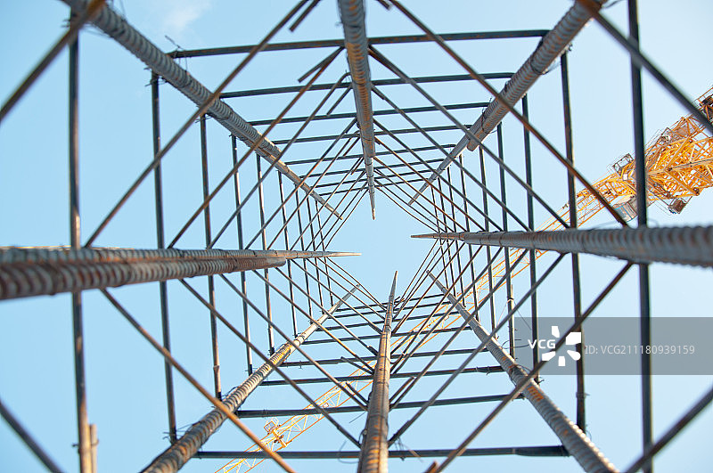 全新的骨架，钢筋加固图片素材