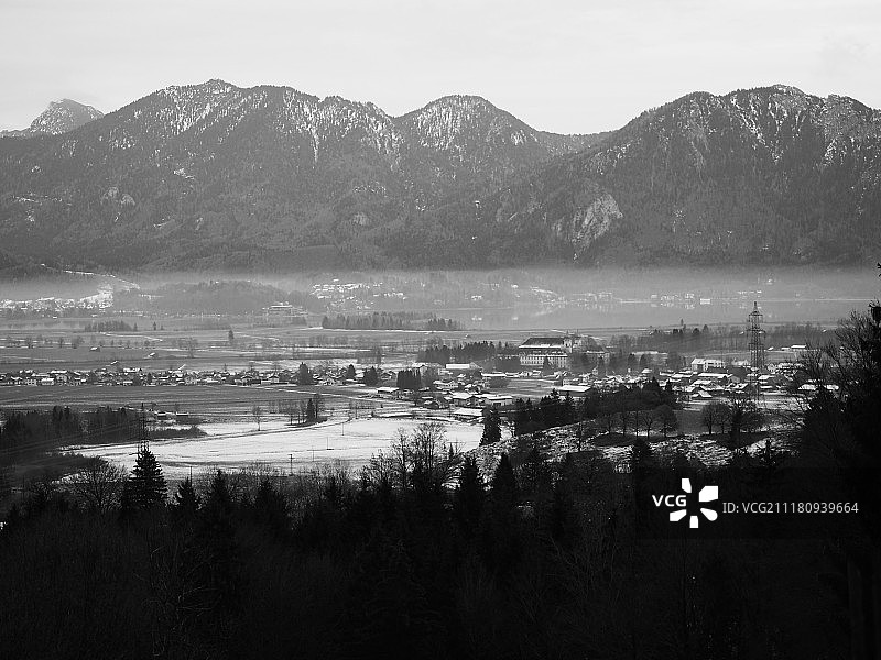 雾条纹图片素材