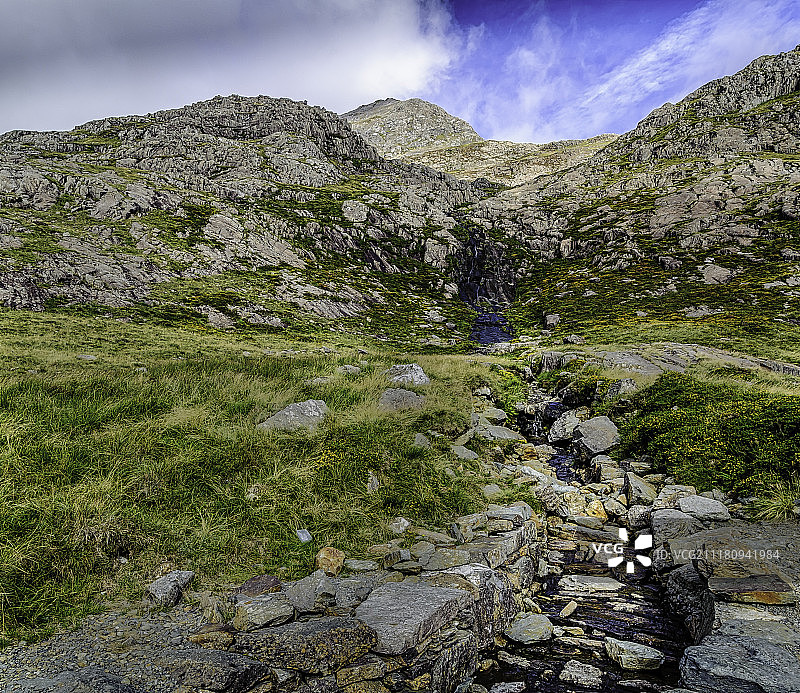 山区河流图片素材