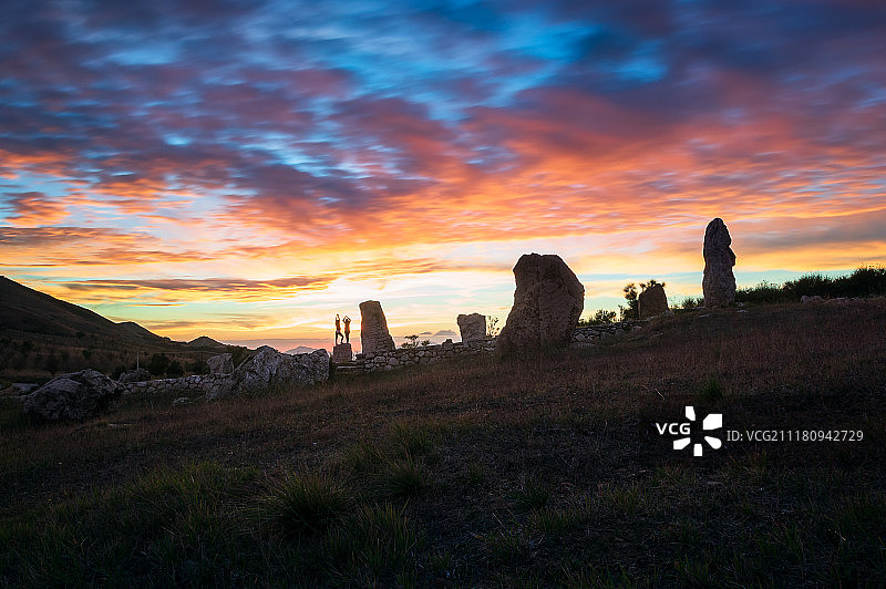 金内斯特拉之门壮丽的天空图片素材