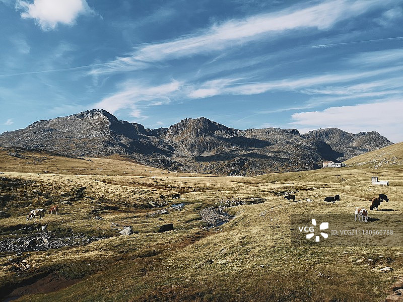 夏末徒步旅行图片素材