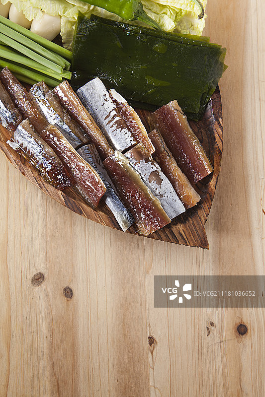 半干鲱鱼或旗鱼图片素材